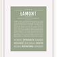 Frame Options | Sage | White Frame, Matted