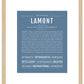 Frame Options | Steele Blue | Maple Frame, Matted