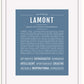 Frame Options | Steele Blue | White Frame, Matted
