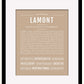 Frame Options | Tan | Black Frame, Matted