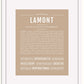 Frame Options | Tan | White Frame, Matted