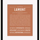Frame Options | Terra Cotta | Black Frame, Matted