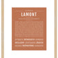 Frame Options | Terra Cotta | Maple Frame, Matted