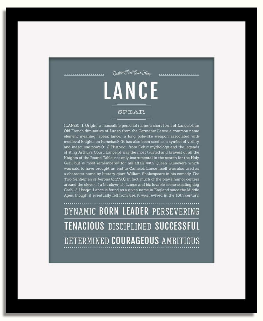 Frame Options | Night Rendezvous | Black Frame, Matted