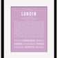 Frame Options | Lilac | Black Frame, Matted