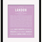 Frame Options | Lilac | Black Frame, Matted