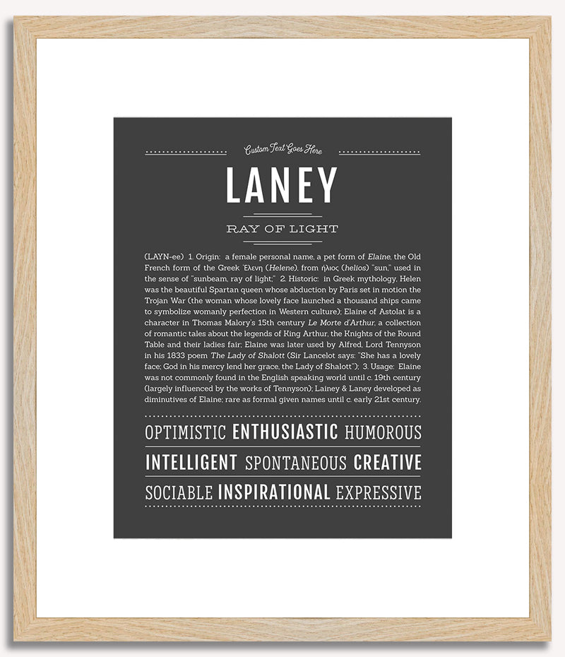 Laney | Name Art Print