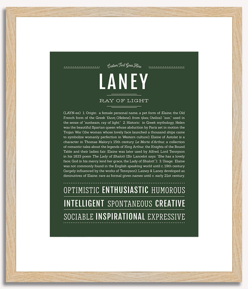 Laney | Name Art Print