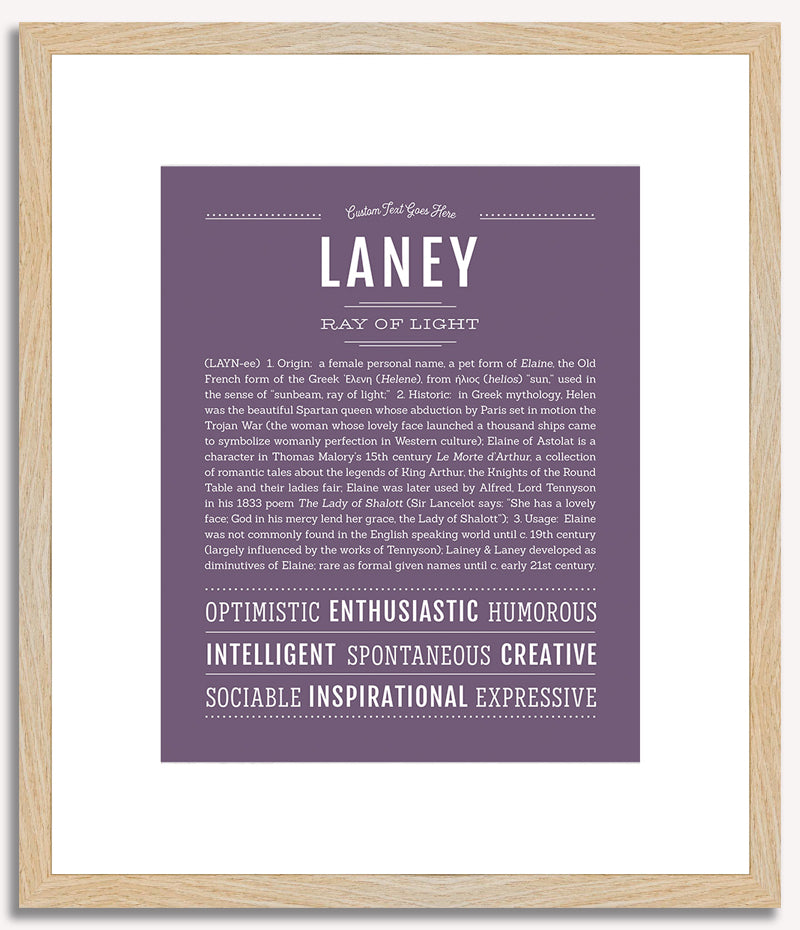 Laney | Name Art Print