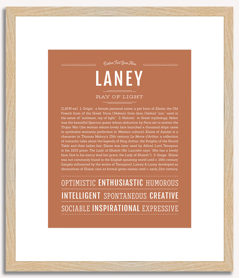 Laney | Name Art Print