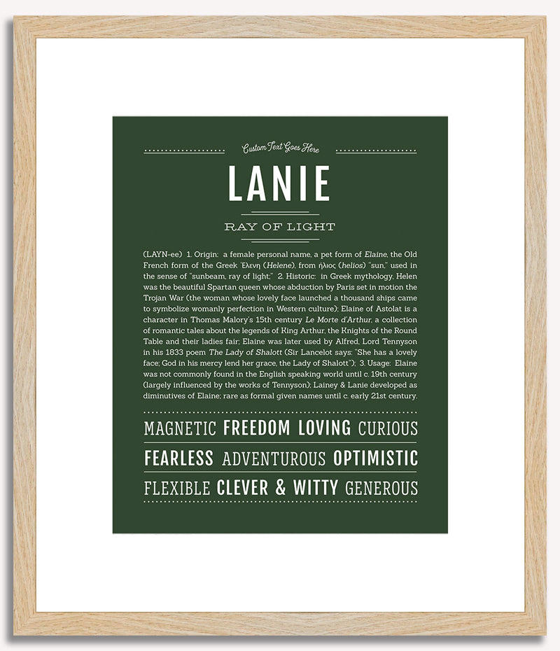 Lanie | Name Art Print