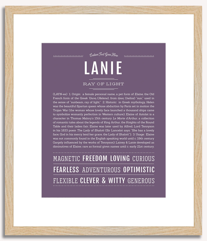 Lanie | Name Art Print