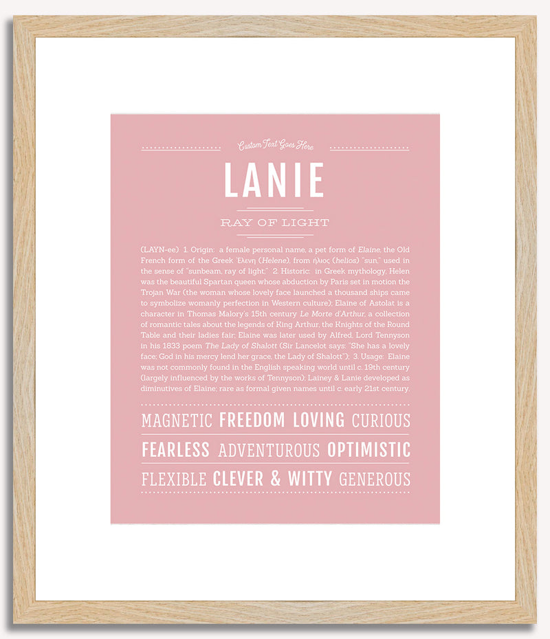 Lanie | Name Art Print