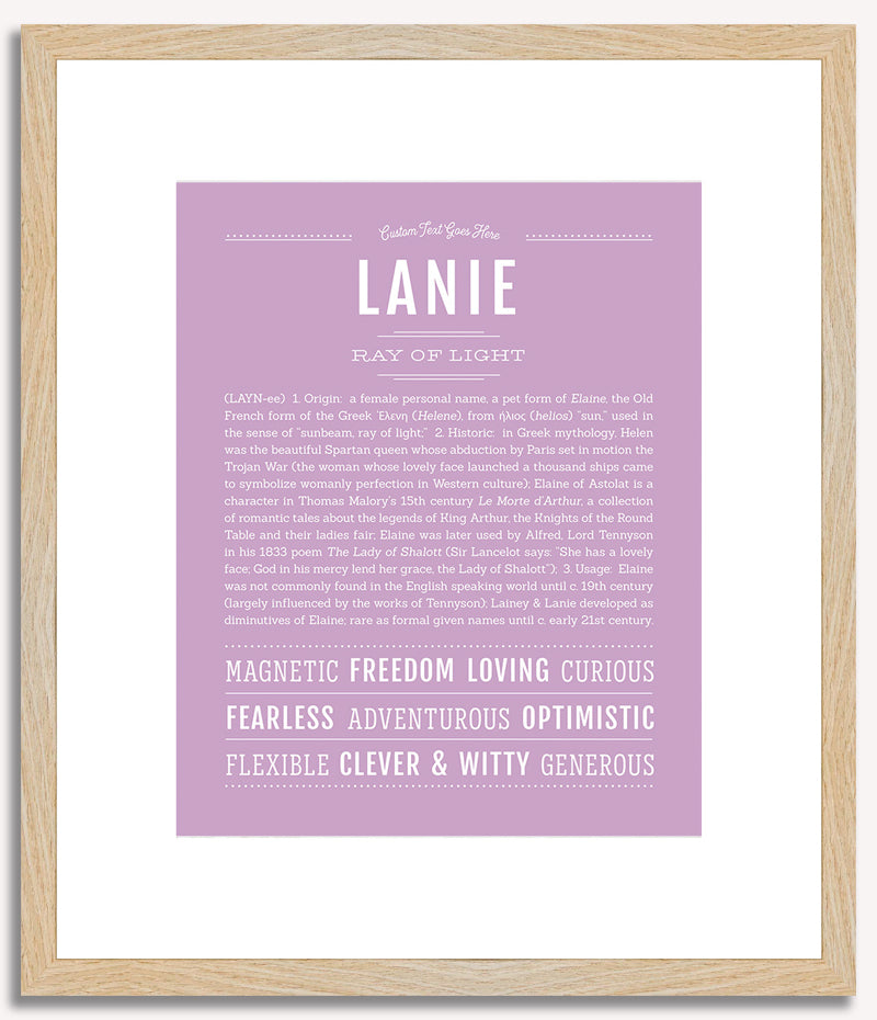 Lanie | Name Art Print