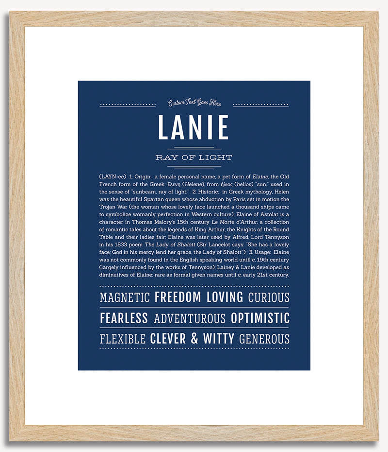 Lanie | Name Art Print