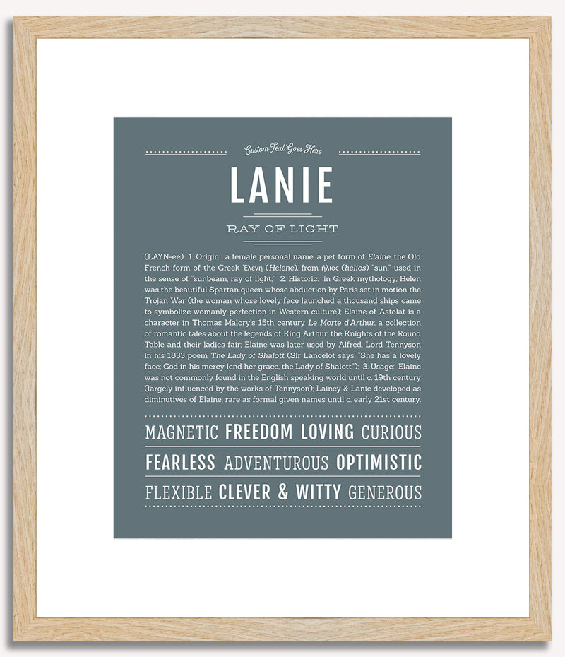 Lanie | Name Art Print