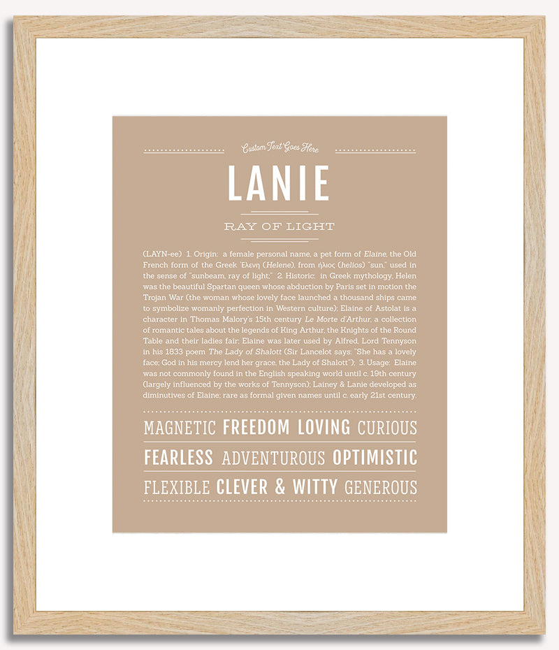 Lanie | Name Art Print