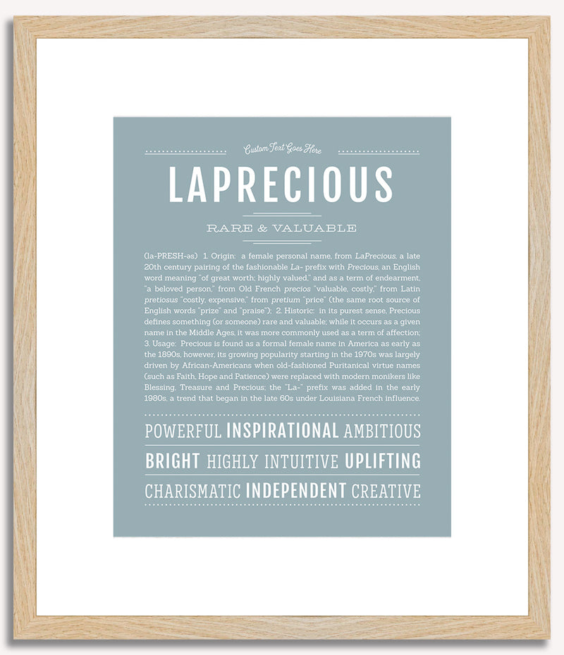 Laprecious | Name Art Print