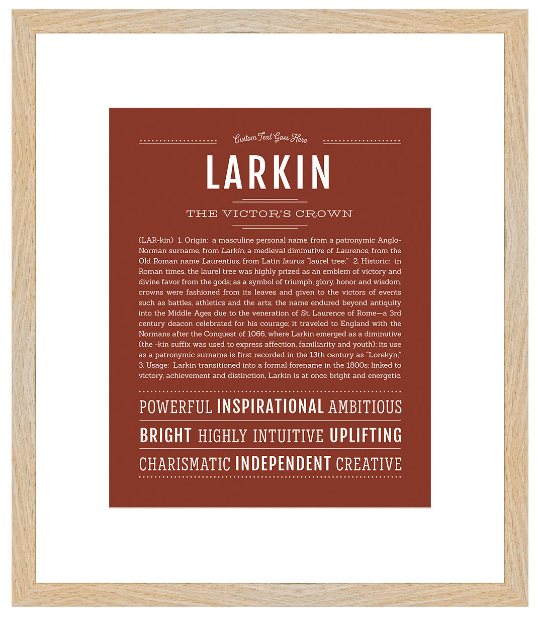 Frame Options | Bordeaux | Maple Frame, Matted