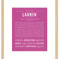 Frame Options | Dark Pink | Maple Frame, Matted