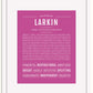 Frame Options | Dark Pink | White Frame, Matted