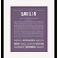 Frame Options | Deep Purple | Black Frame, Matted