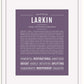 Frame Options | Deep Purple | White Frame, Matted