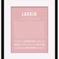 Frame Options | Dusty Rose | Black Frame, Matted