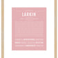 Frame Options | Dusty Rose | Maple Frame, Matted