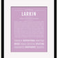 Frame Options | Lilac | Black Frame, Matted