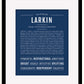 Frame Options | Midnight Blue | Black Frame, Matted
