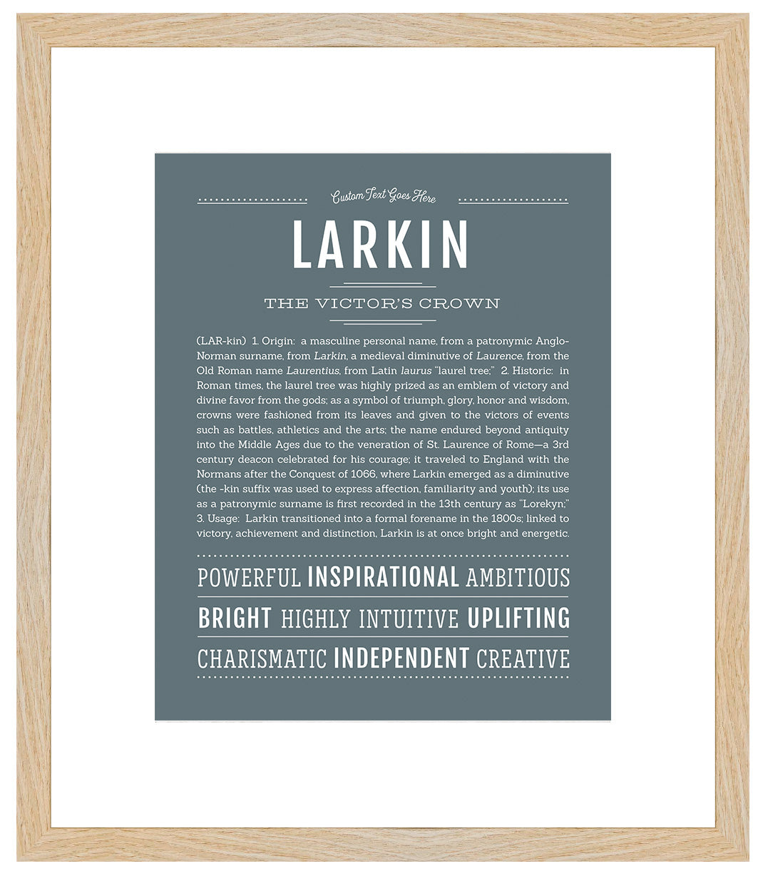 Frame Options | Night Rendezvous | Maple Frame, Matted