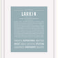 Frame Options | Powder Blue | White Frame, Matted
