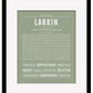 Frame Options | Sage | Black Frame, Matted
