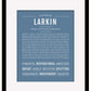 Frame Options | Steele Blue | Black Frame, Matted