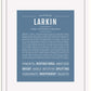 Frame Options | Steele Blue | White Frame, Matted
