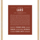 Frame Options | Bordeaux | Maple Frame, Matted