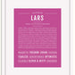 Frame Options | Dark Pink | White Frame, Matted