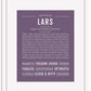 Frame Options | Deep Purple | White Frame, Matted