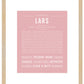 Frame Options | Dusty Rose | Maple Frame, Matted