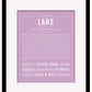 Frame Options | Lilac | Black Frame, Matted
