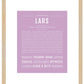 Frame Options | Lilac | Maple Frame, Matted