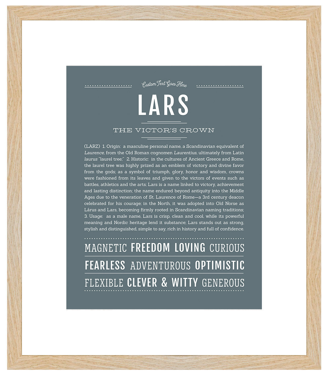 Frame Options | Night Rendezvous | Maple Frame, Matted