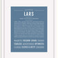 Frame Options | Steele Blue | White Frame, Matted