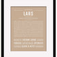 Frame Options | Tan | Black Frame, Matted