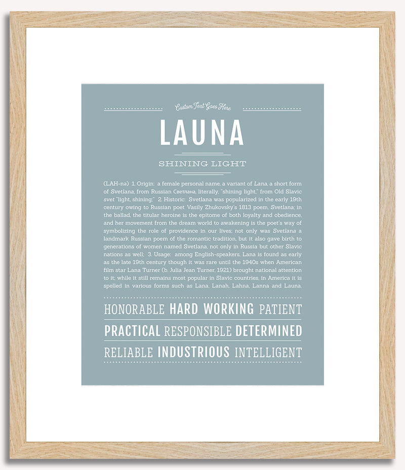 Launa | Name Art Print