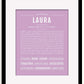 Frame Options | Lilac | Black Frame, Matted