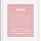 Frame Options | Dusty Rose | White Frame, Matted