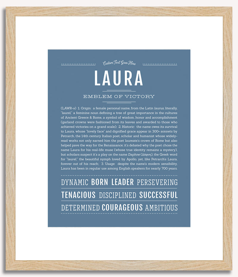 Laura | Name Art Print