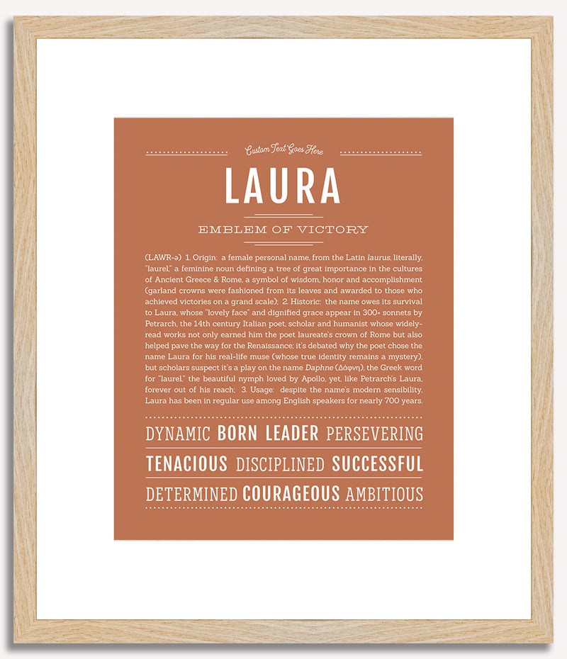 Laura | Name Art Print